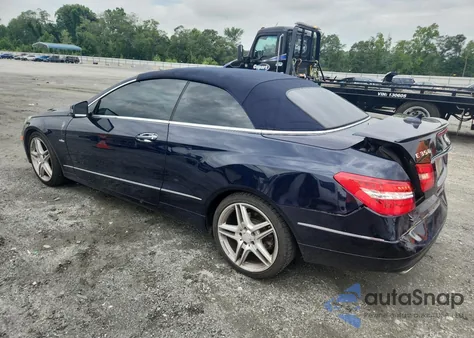 2012 Mercedes-Benz E 350 from USA, damaged, VIN WDDKK5KF6CF167763